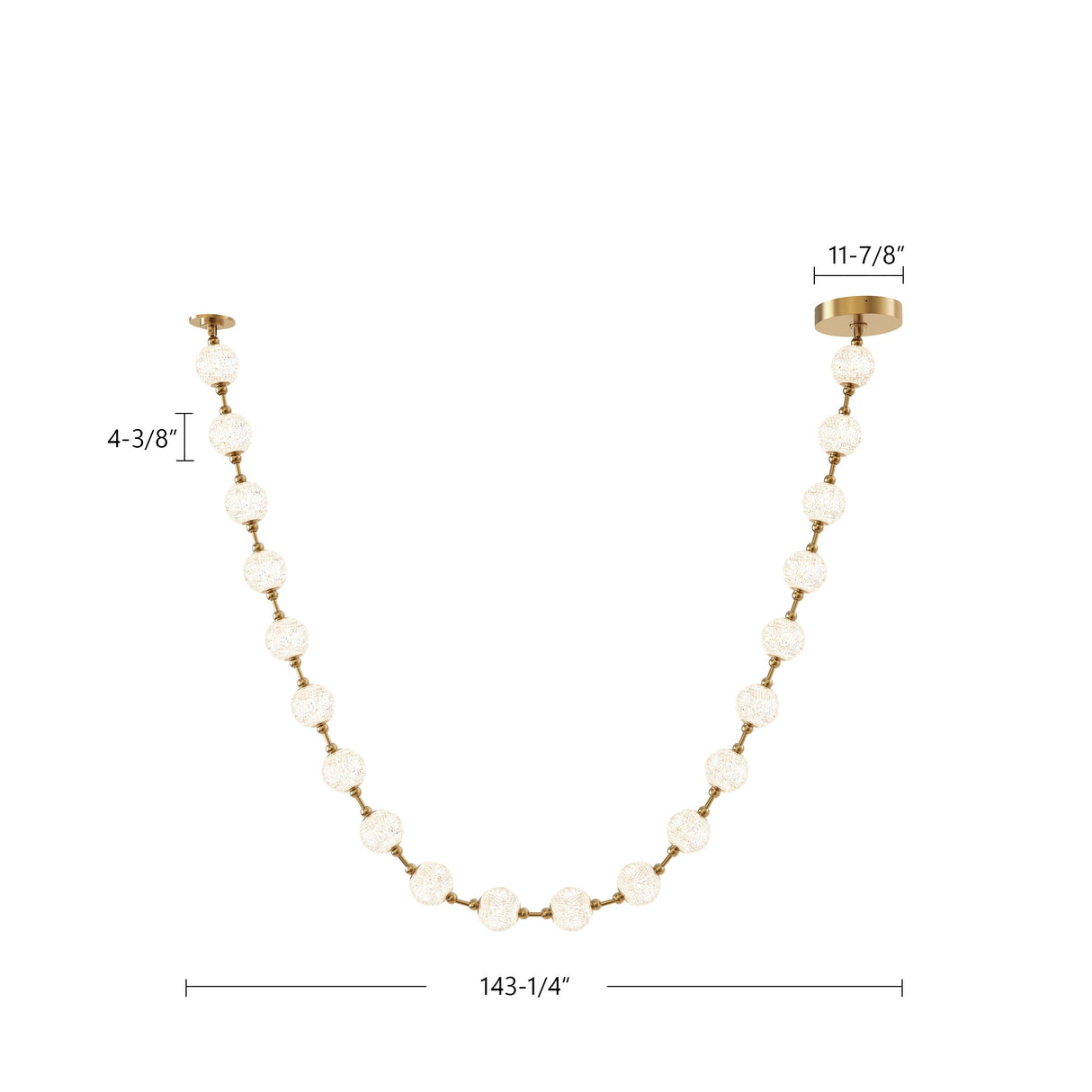 Alora Marni 12-ft Pendant