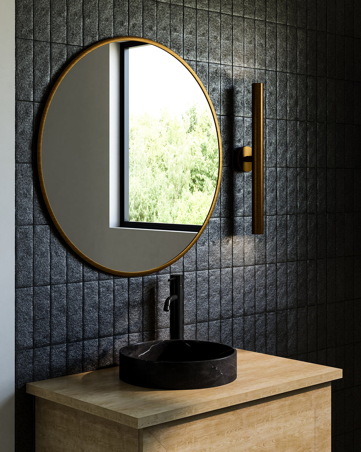 Kuzco Mason 24-in Wall Sconce