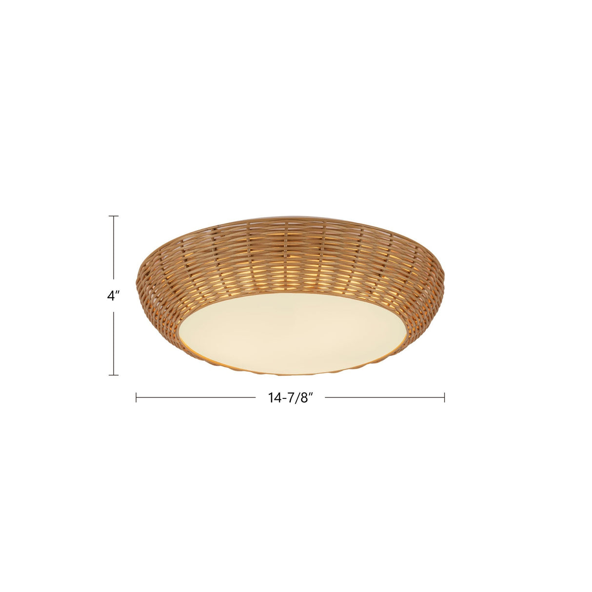 Alora Mood Merida 14-in Flush Mount