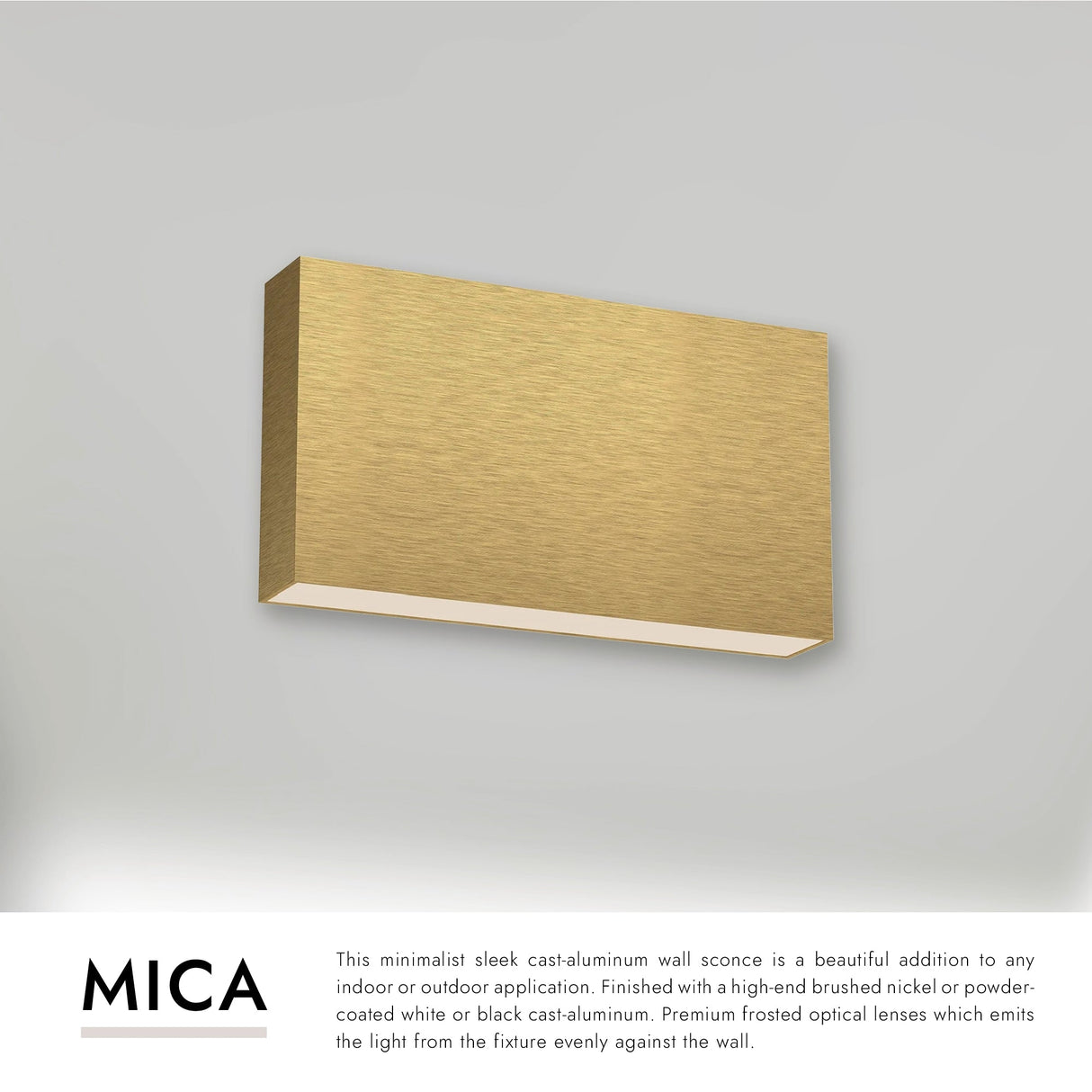Kuzco Mica 10-in All-terior Up/Down Wall Light
