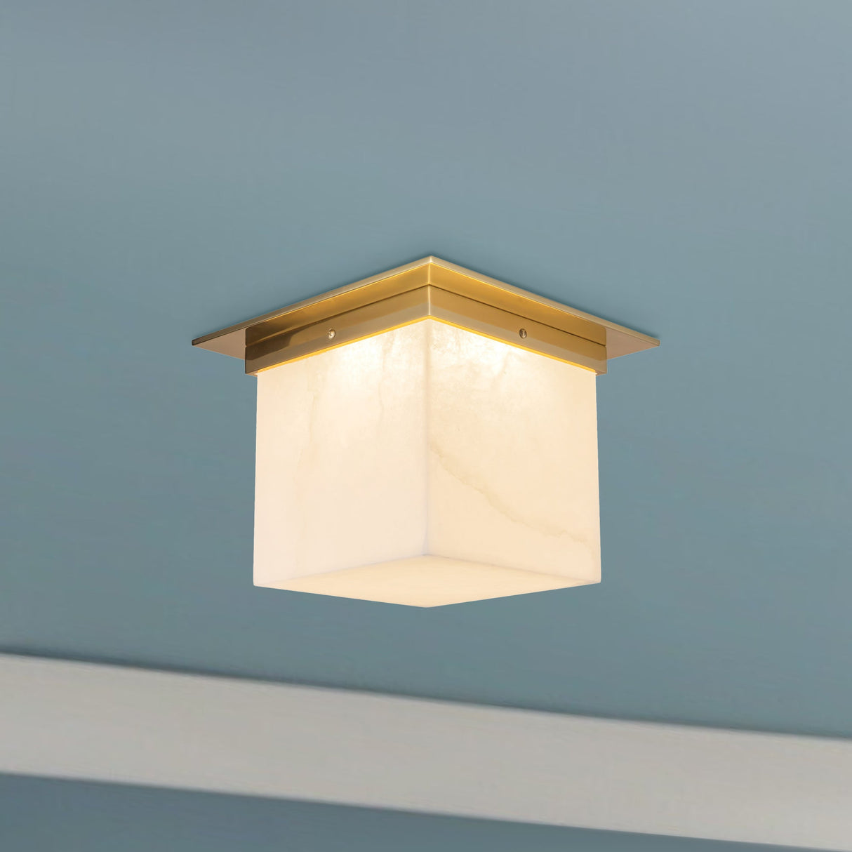 Alora Mineral 8-in (11-in Width) Flush Mount