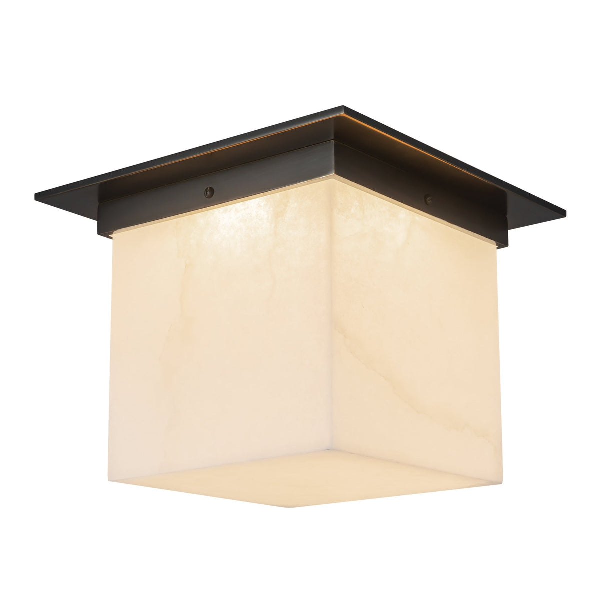 Alora Mineral 8-in (11-in Width) Flush Mount