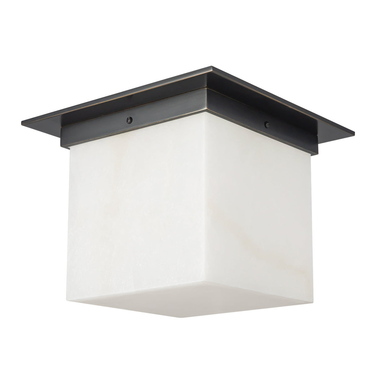 Alora Mineral 8-in (11-in Width) Flush Mount