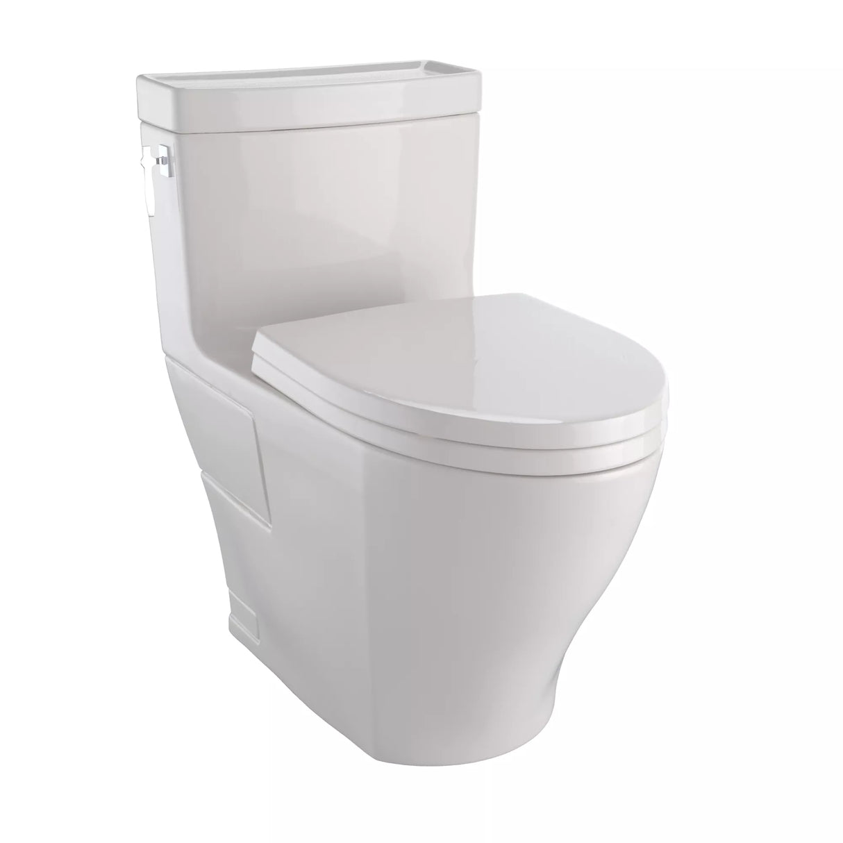 AimesOne-Piece Toilet, 1.28GPF, Elongated Bowl -WASHLET+ Connection