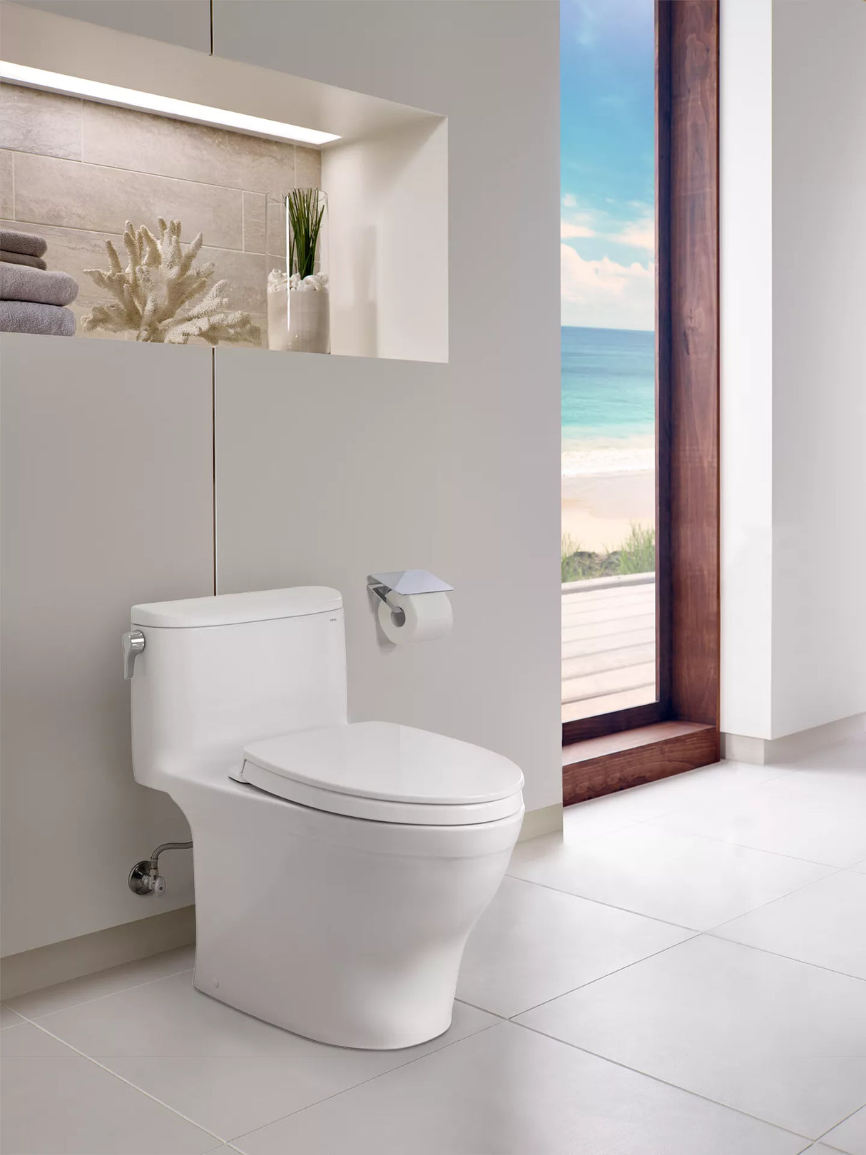 Nexus One-Piece Toilet, 1.28 GPF, Elongated Bowl