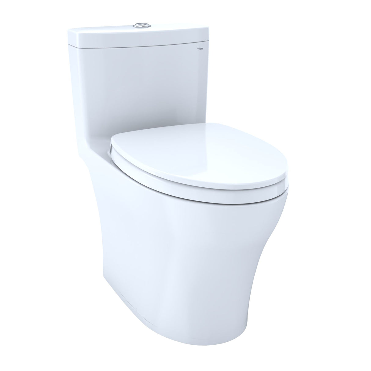 AquiaIV One-Piece Toilet - 1.28 GPF & 0.9 GPF, Elongated Bowl - WASHLET+ Connection - New