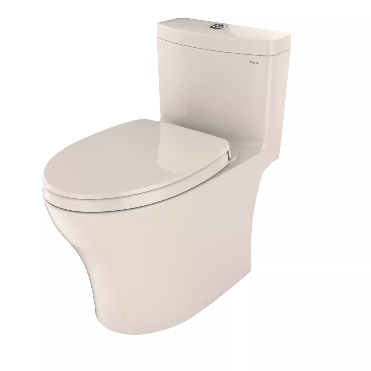 AquiaIV One-Piece Toilet - 1.28 GPF & 0.9 GPF, Elongated Bowl - WASHLET+ Connection Slim Seat - New