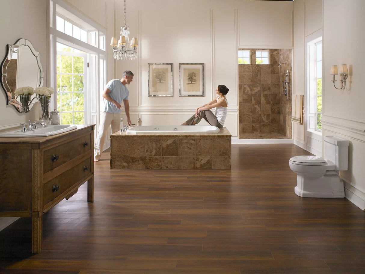 Guinevere One-Piece Toilet, 1.28 GPF, Elongated Bowl