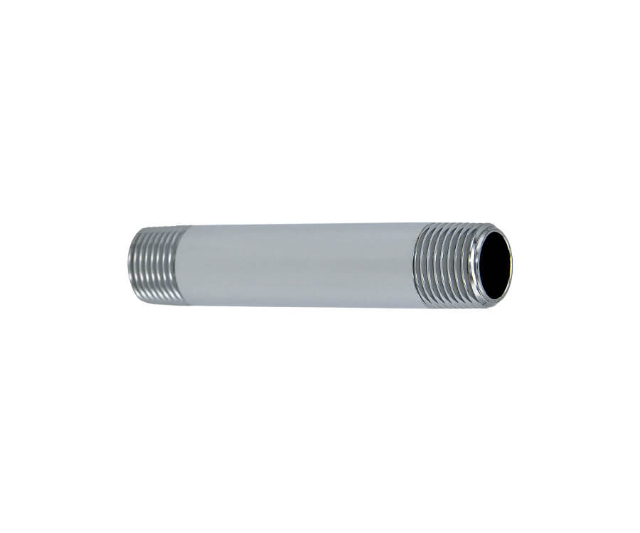 4" Pipe Nipple - Lead Free, All Brass - 1/2" IPS