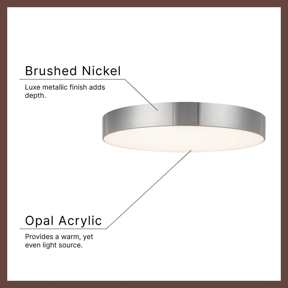 Kuzco Vibe Musa 11-in Flush Mount