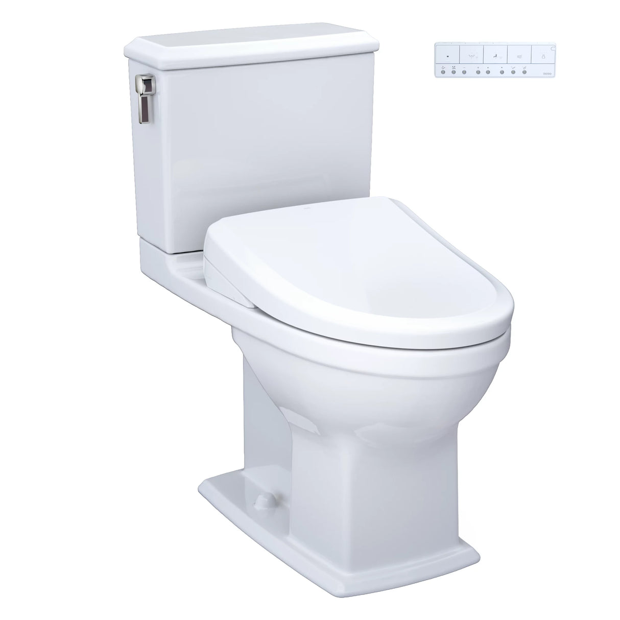 Connelly -WASHLET + S7 Two-Piece Toilet - 1.28 GPF & 0.9 GPF