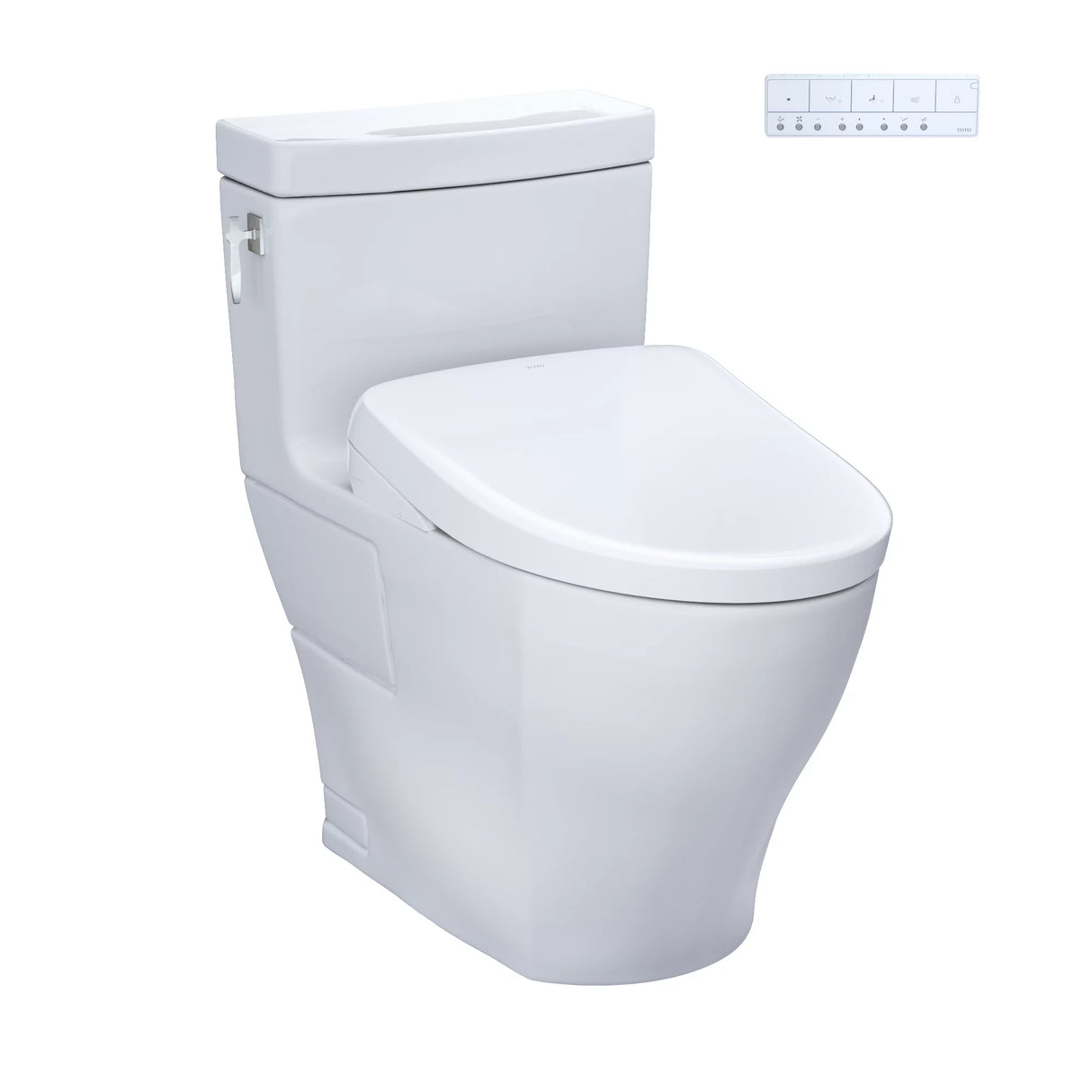 Aimes-WASHLET+ S7A One-Piece Toilet - 1.28 GPF