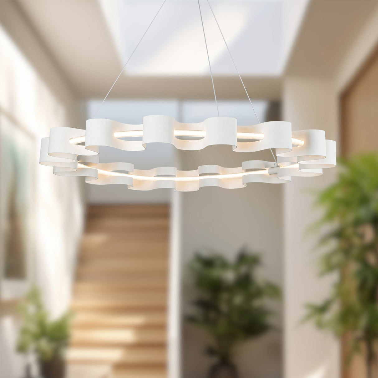 Kuzco Nami 32-in Chandelier