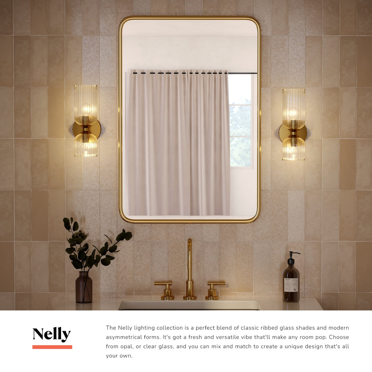 Alora Mood Nelly 12-in Wall/Vanity Light
