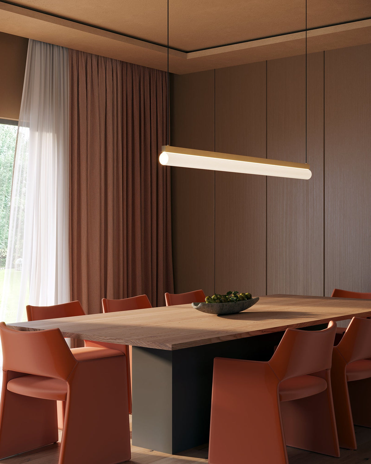 Kuzco Nio 45-in Linear Pendant