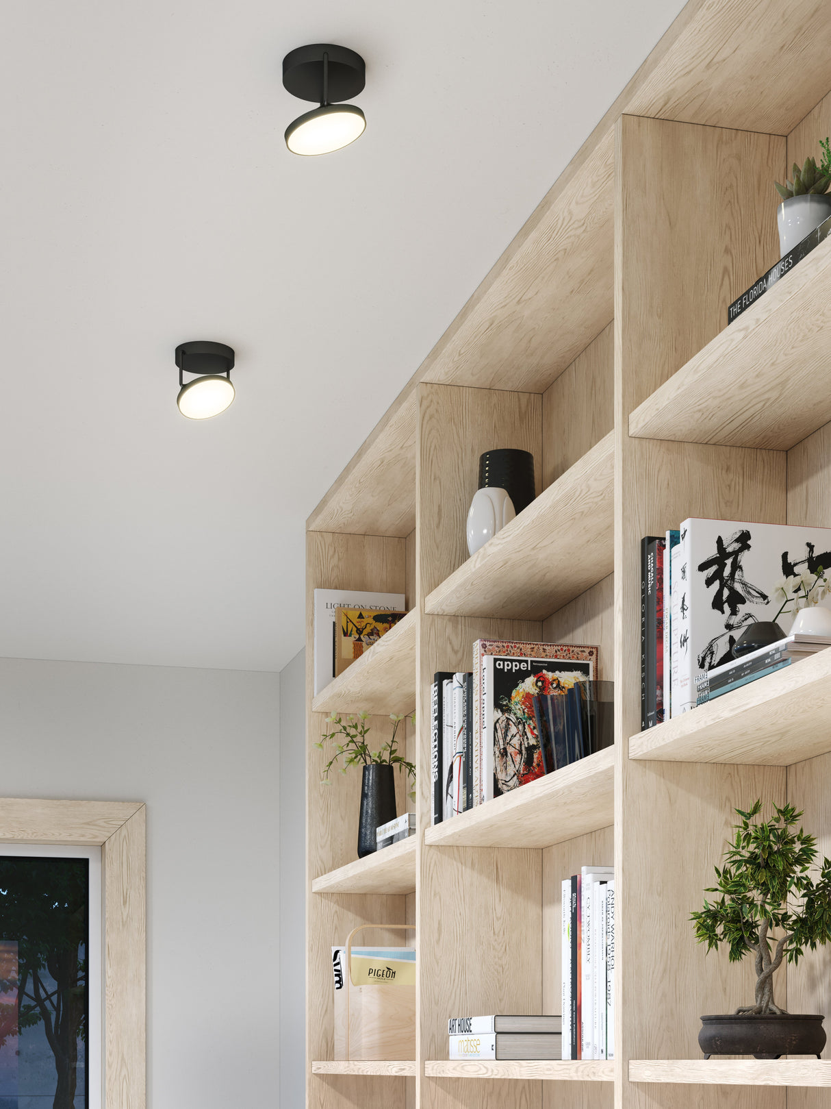Kuzco Novel 5-in Semi-Flush Mount