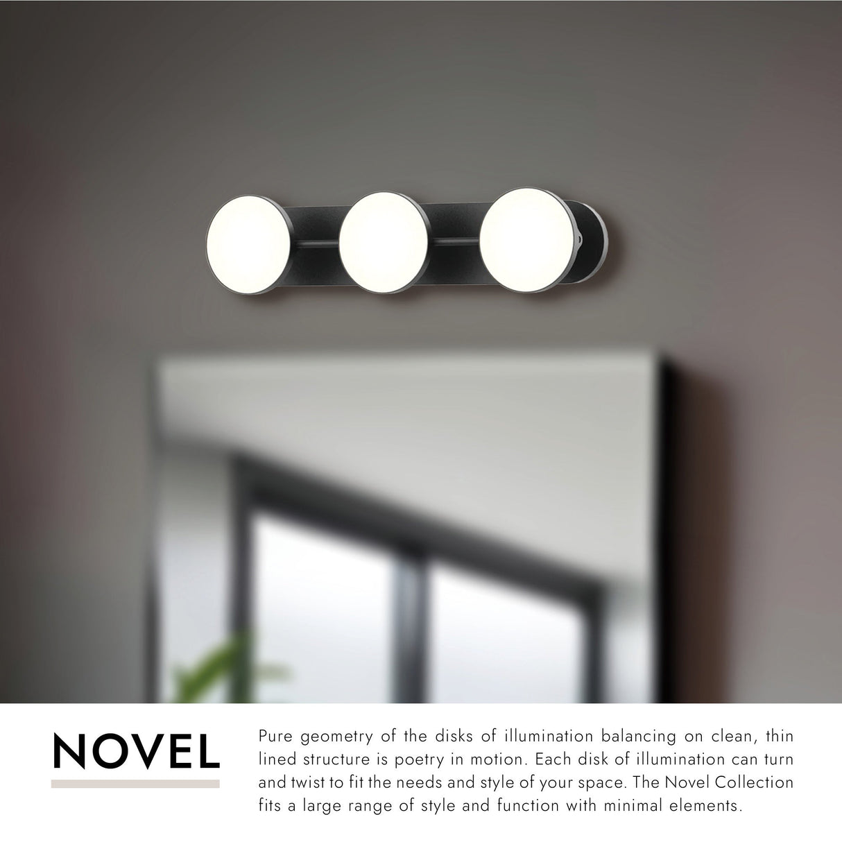 Kuzco Novel 21-in Vanity Light