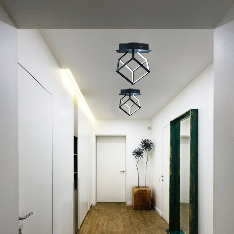 LED Flush Mount OC01F8BLK