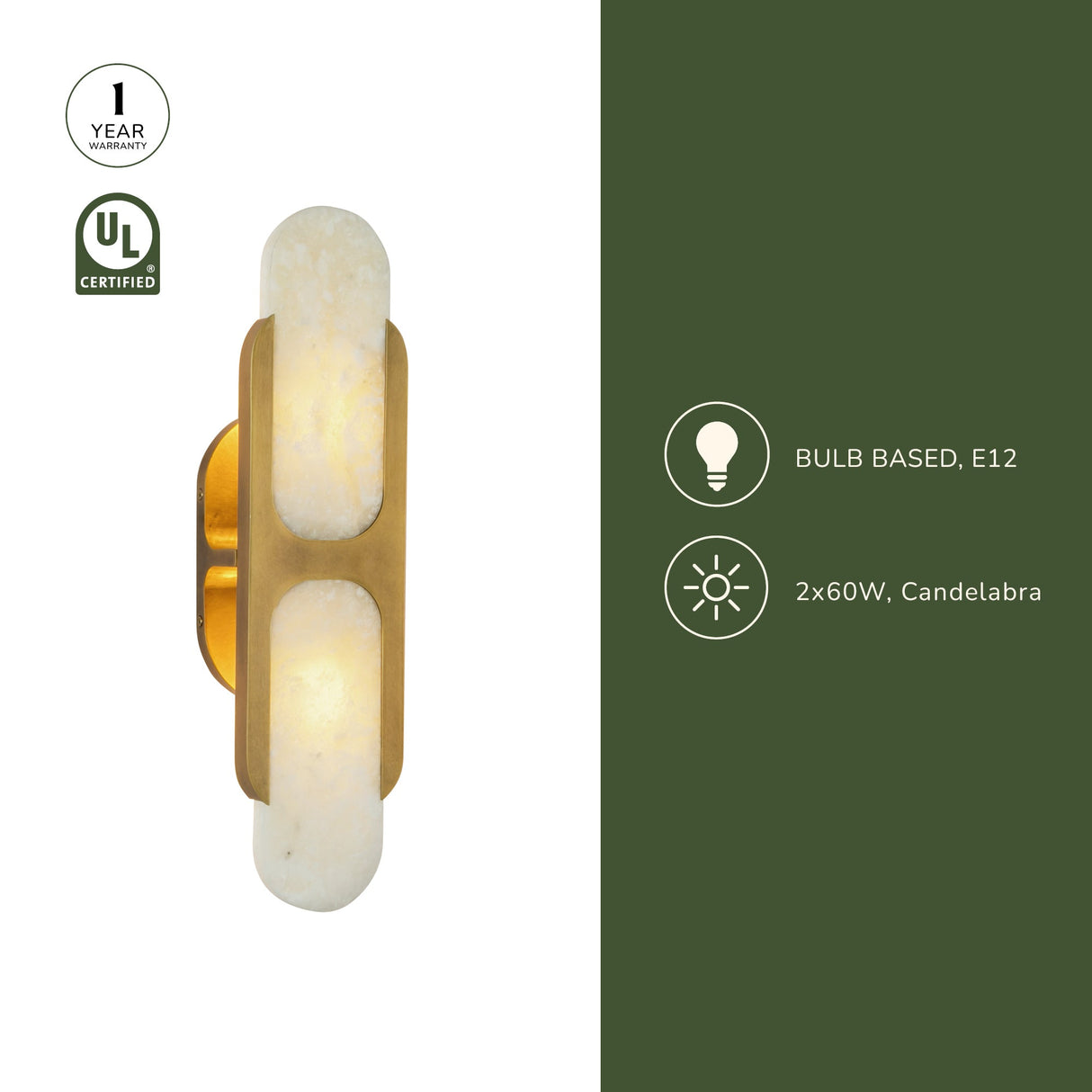 Alora Odin 17-in Wall/Vanity Light