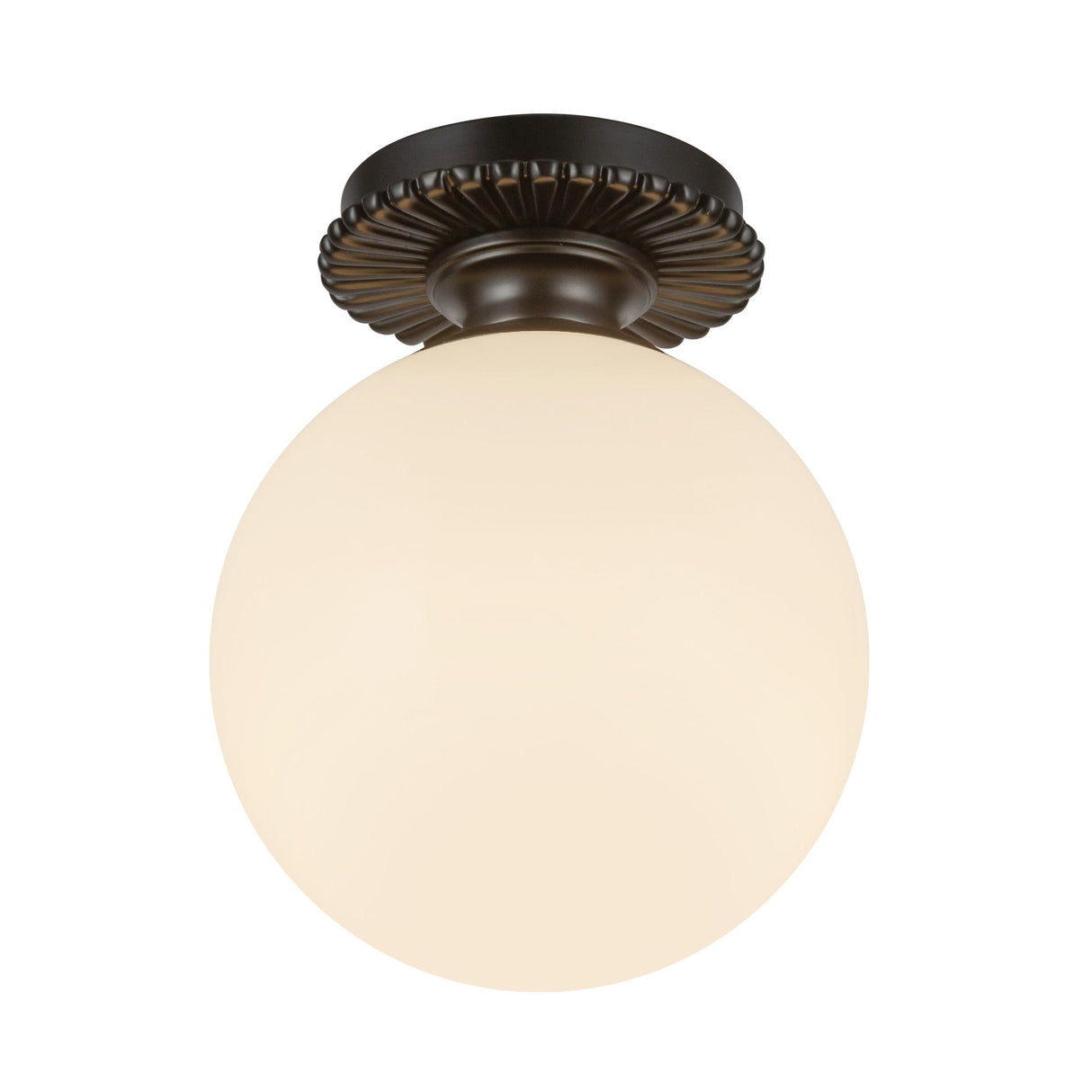 Alora Mood Otis 8-in Semi-Flush Mount