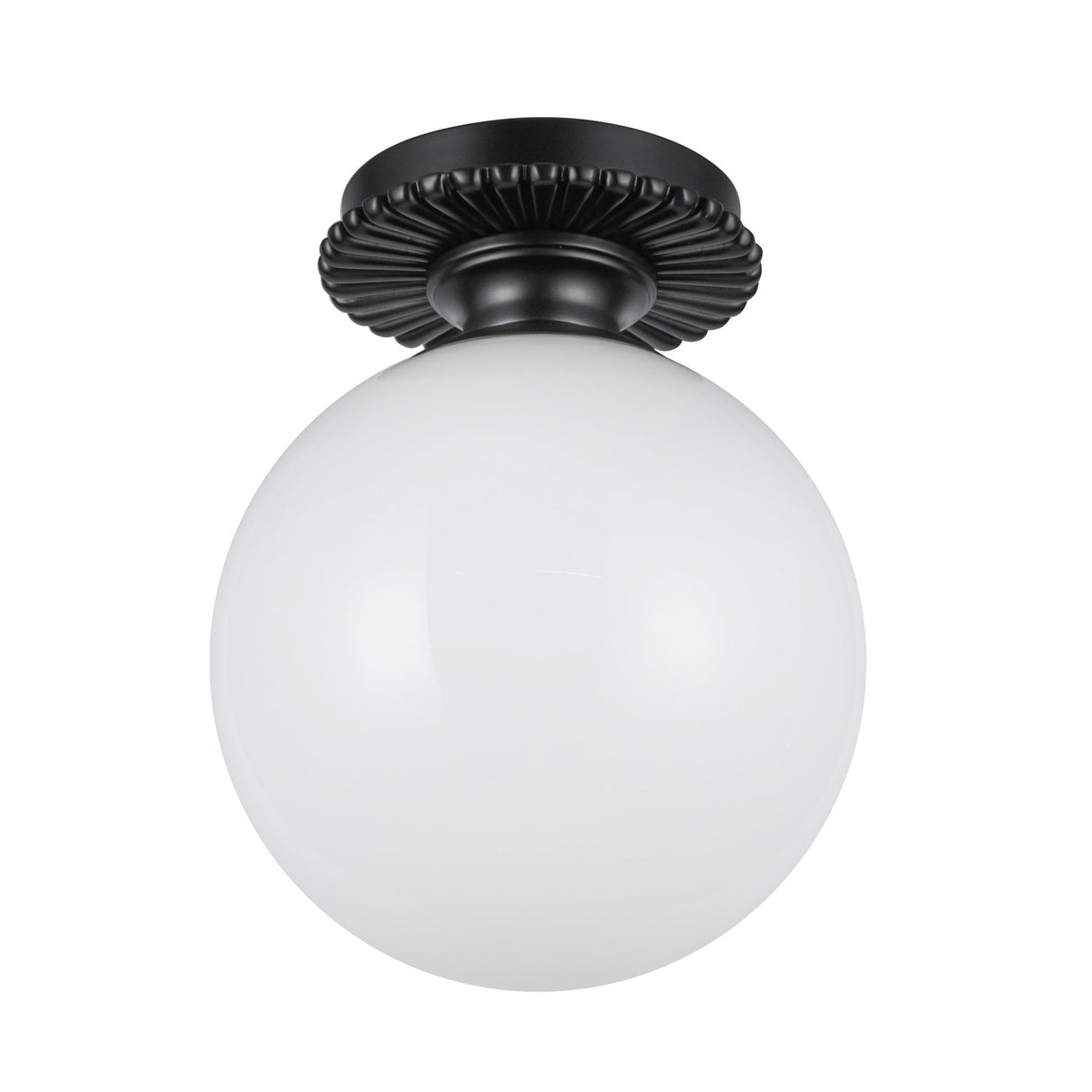 Alora Mood Otis 8-in Semi-Flush Mount