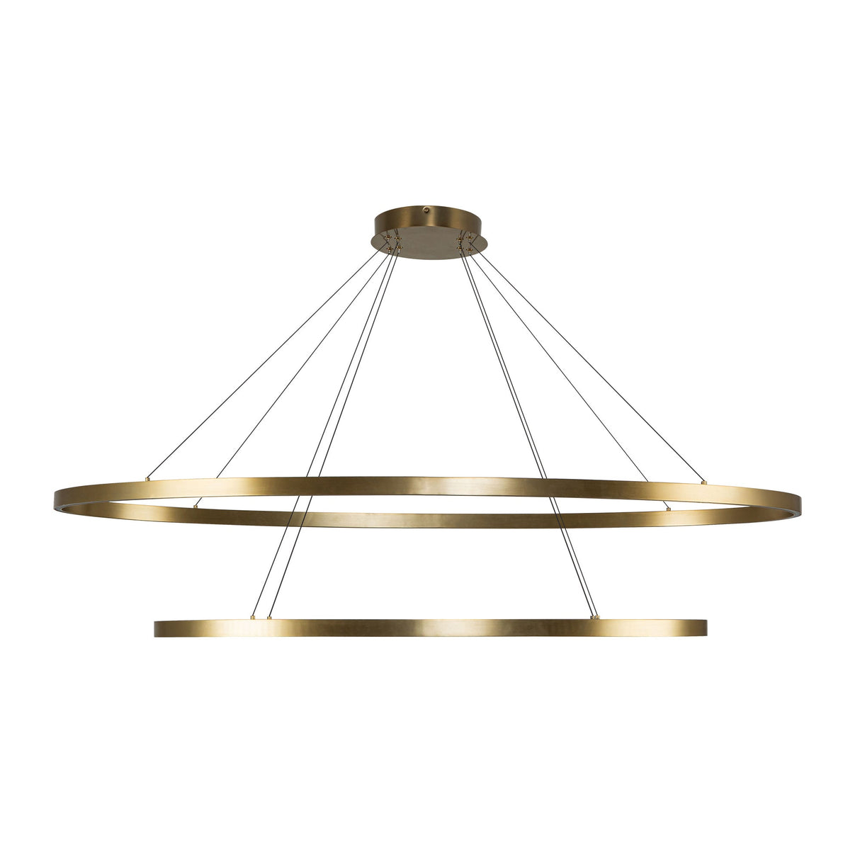 Kuzco Ovale 53-in 2 Layer Chandelier