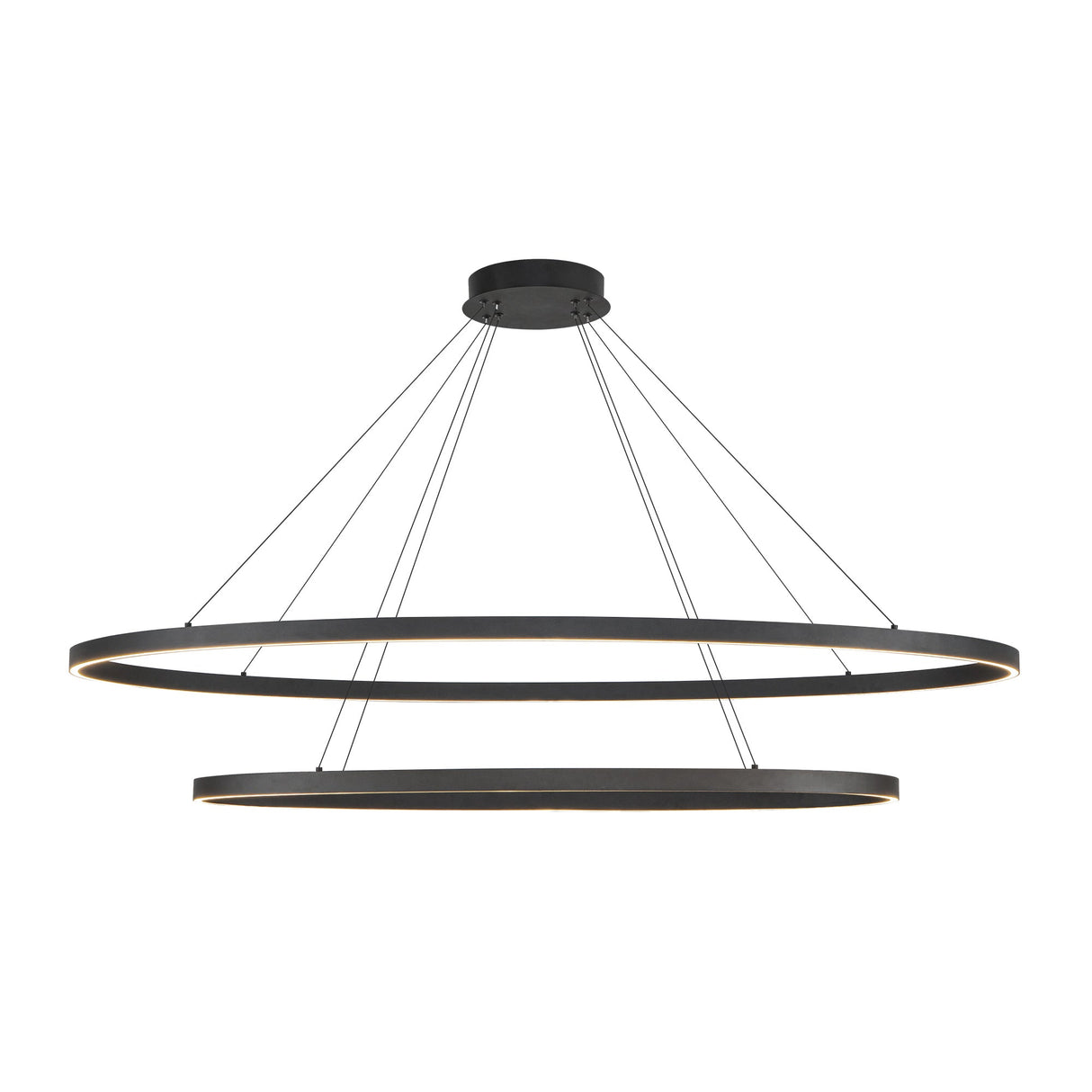 Kuzco Ovale 53-in 2 Layer Chandelier