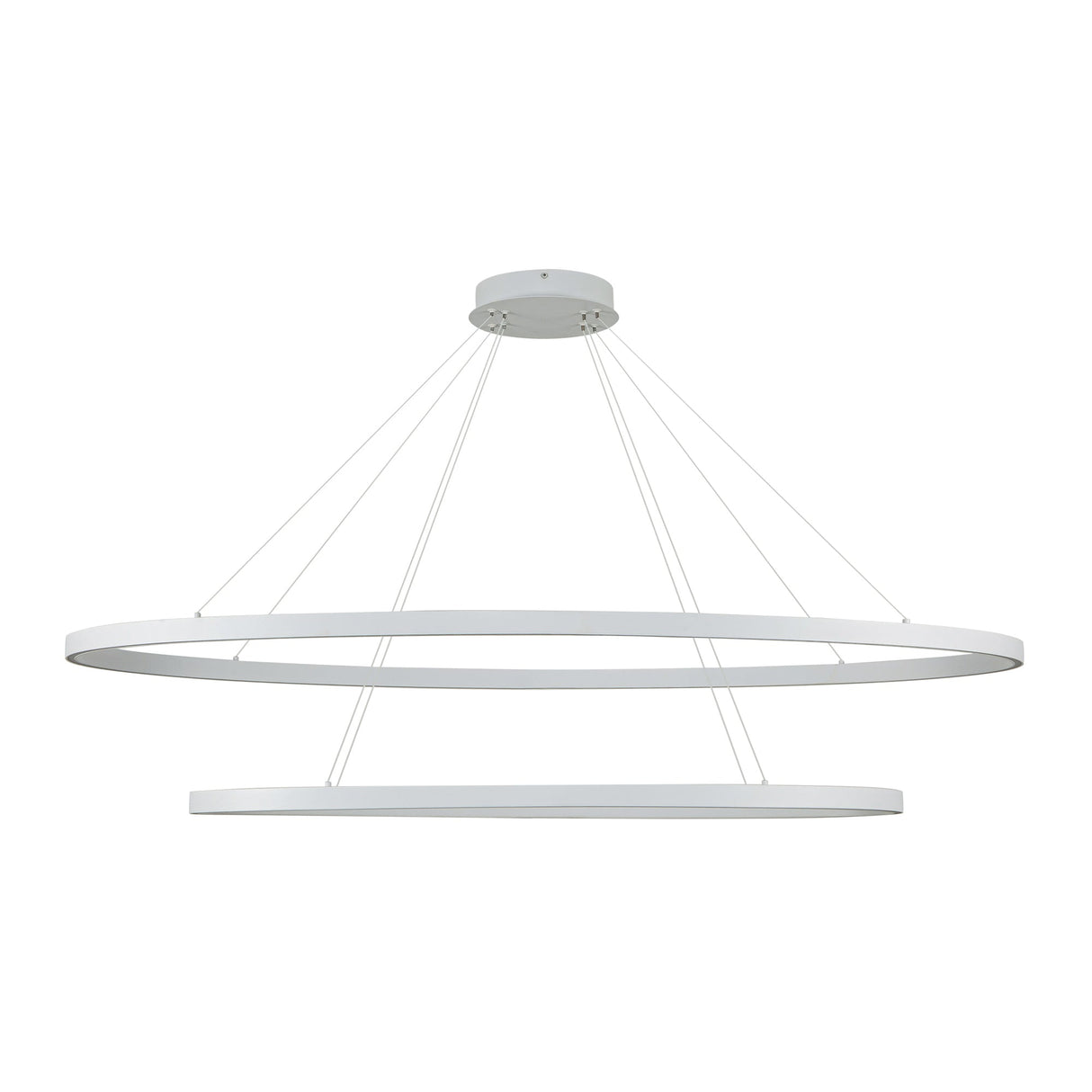 Kuzco Ovale 53-in 2 Layer Chandelier