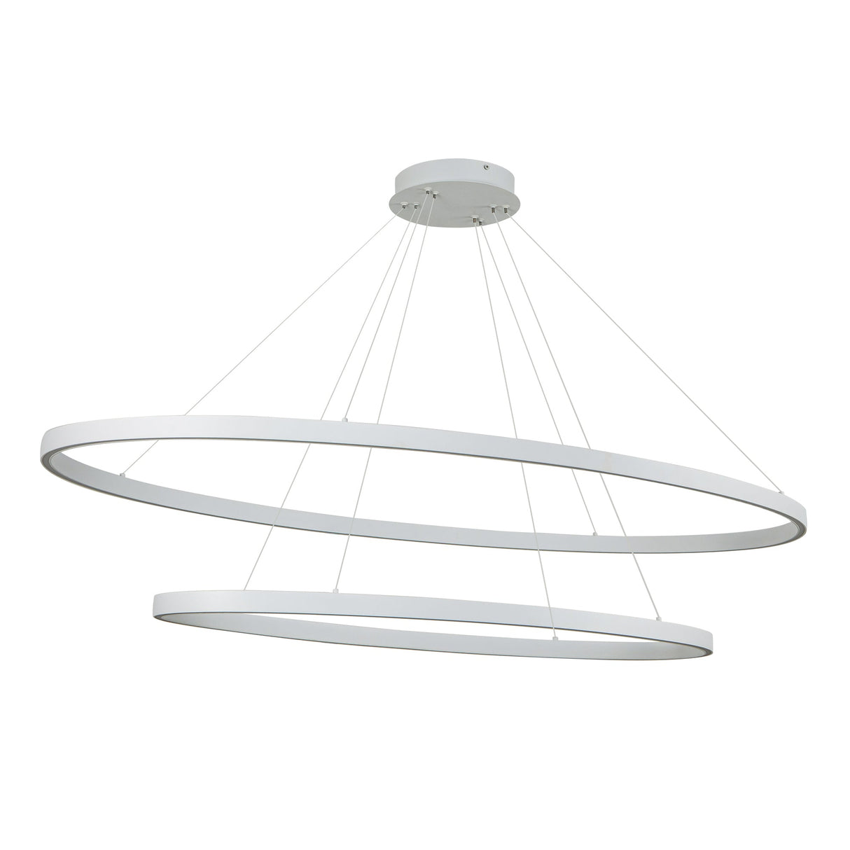 Kuzco Ovale 53-in 2 Layer Chandelier