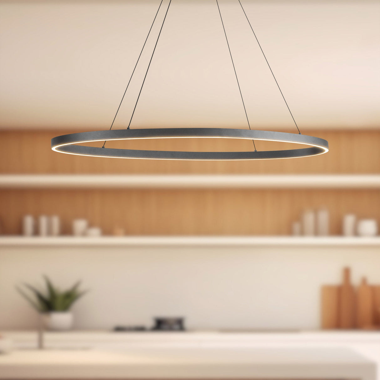Kuzco Ovale 40-in Linear Pendant