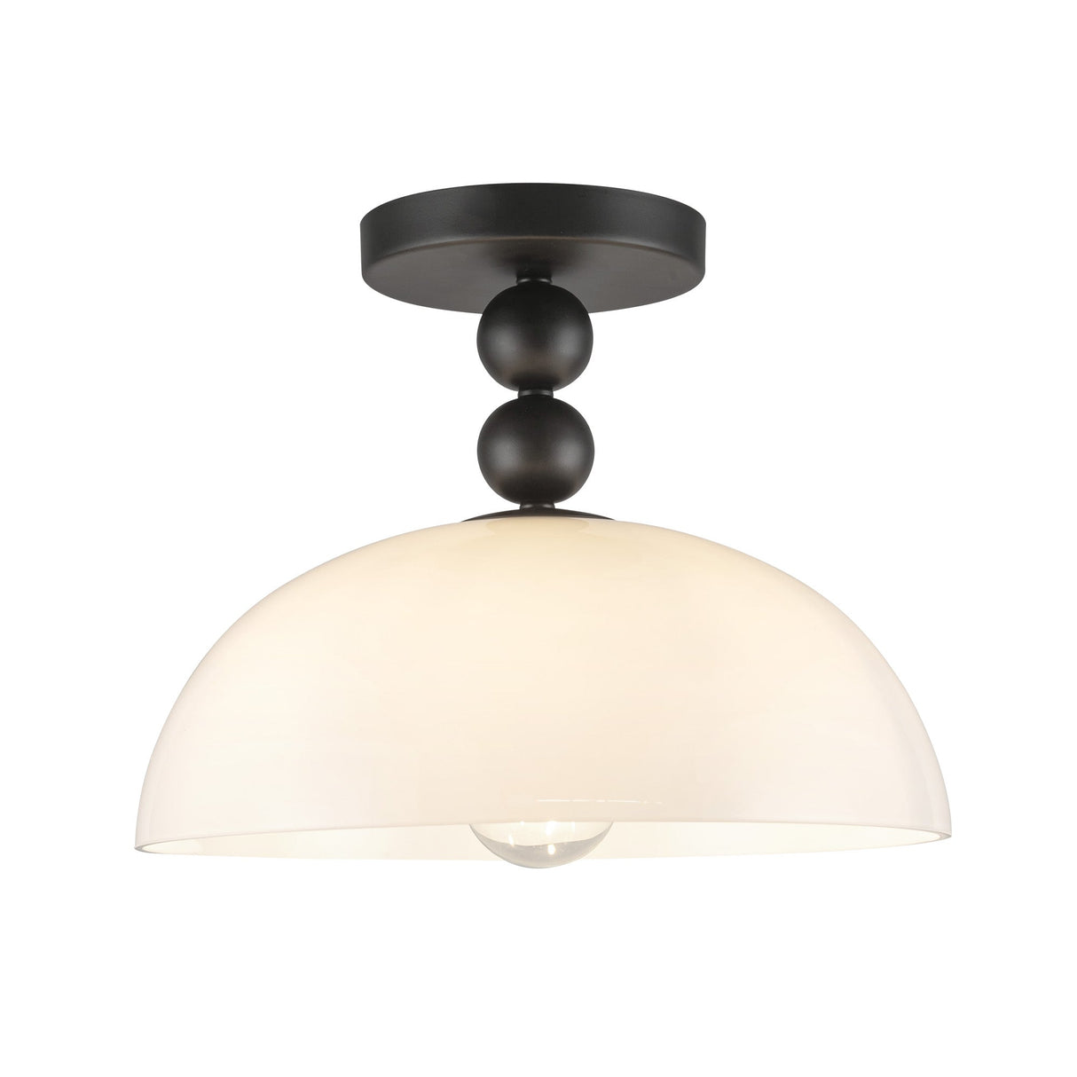 Alora Mood Paisley 12-in Semi-Flush Mount