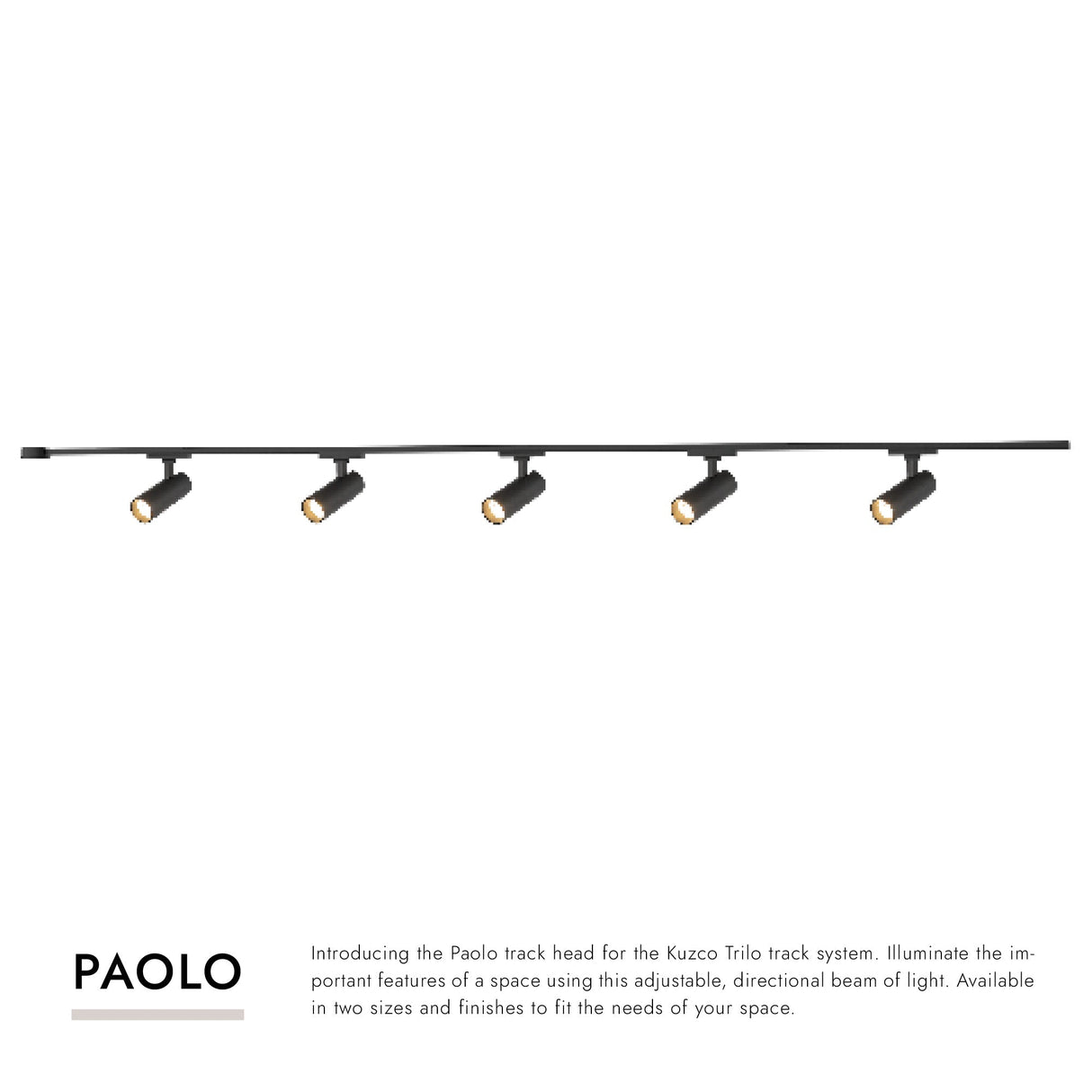Kuzco Trilo Ceiling Kit - Paolo 2in 5-Head