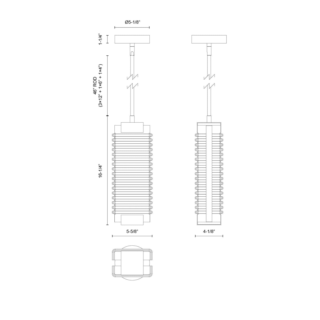 Alora Alai 16-in Pendant