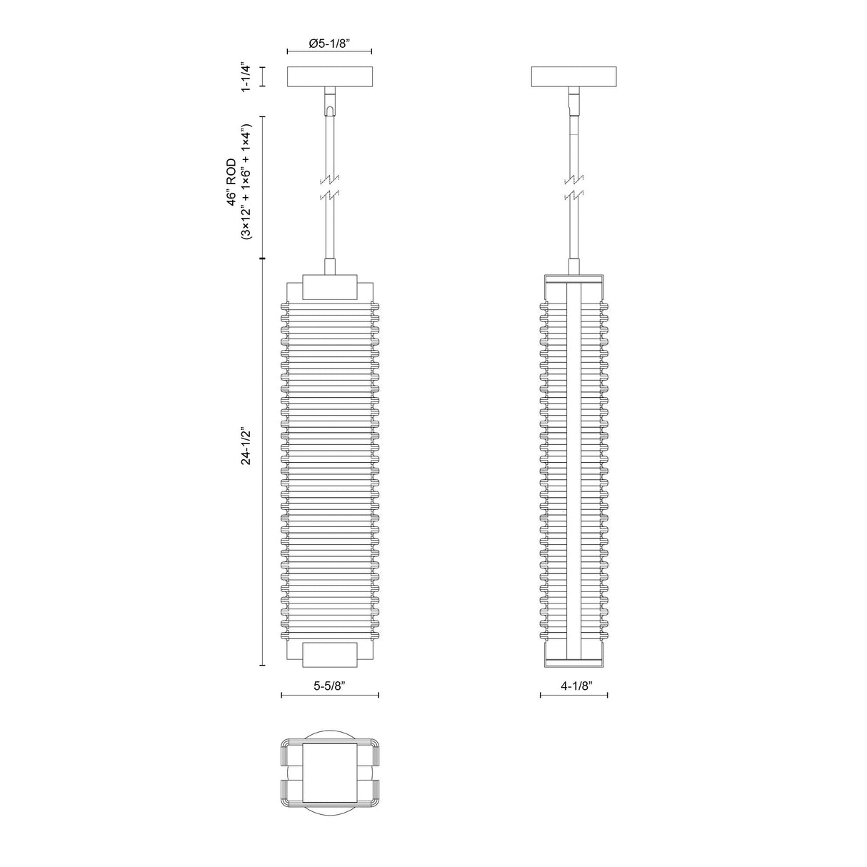 Alora Alai 24-in Pendant