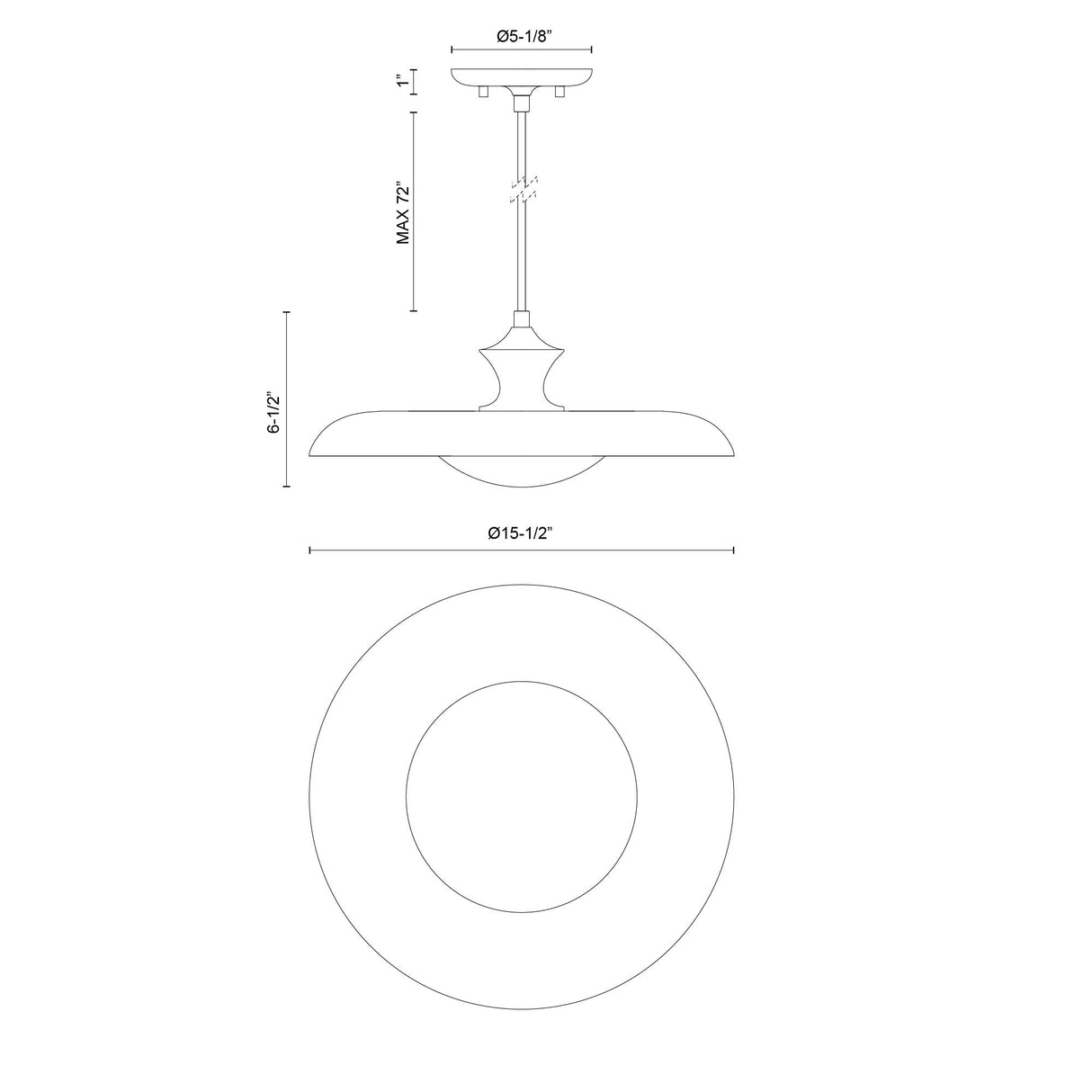 Alora Mood Minori 15-in Pendant
