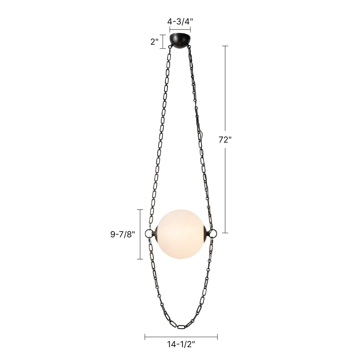 Alora Petra 10-in Pendant