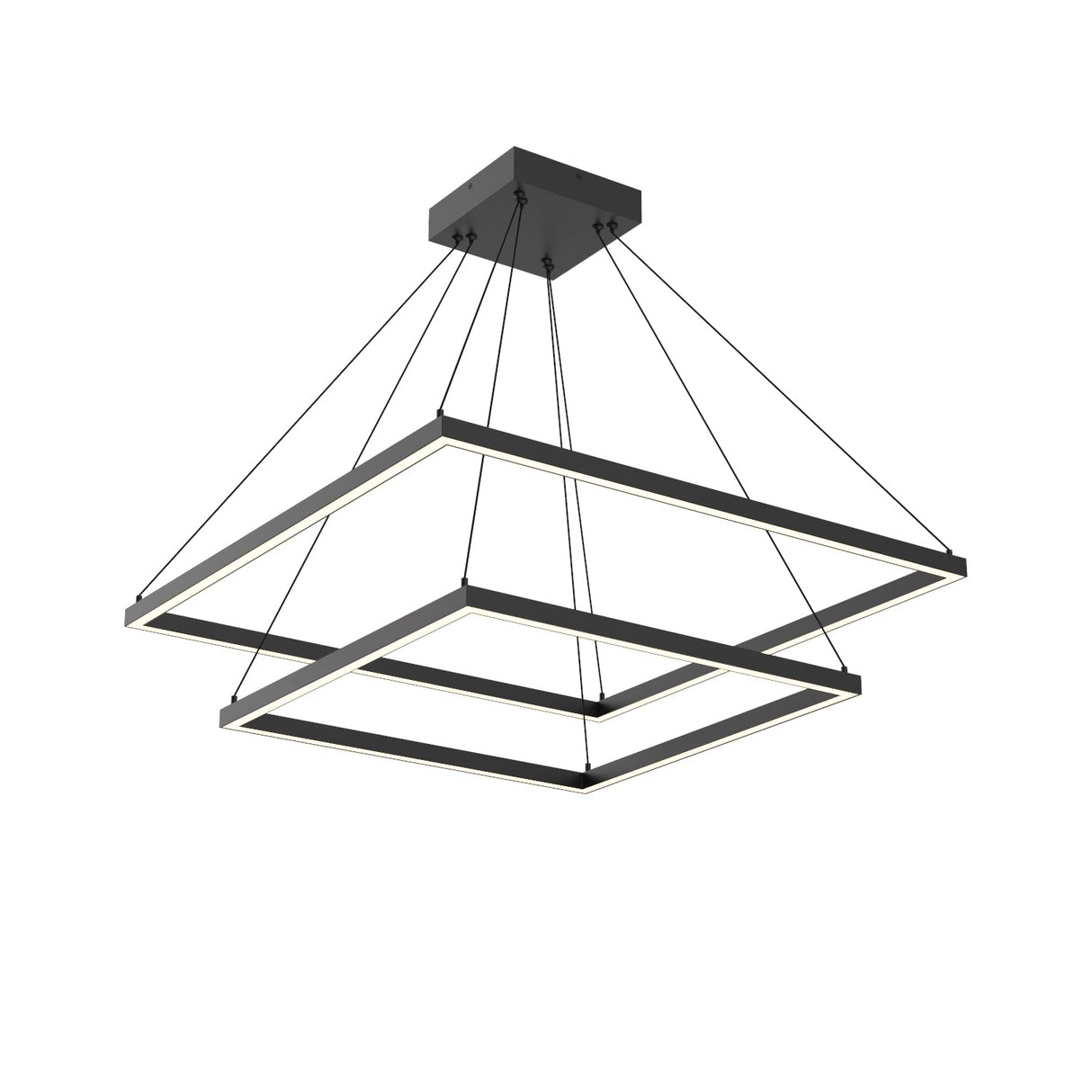 Kuzco Piazza 32-in 2 Layer Chandelier