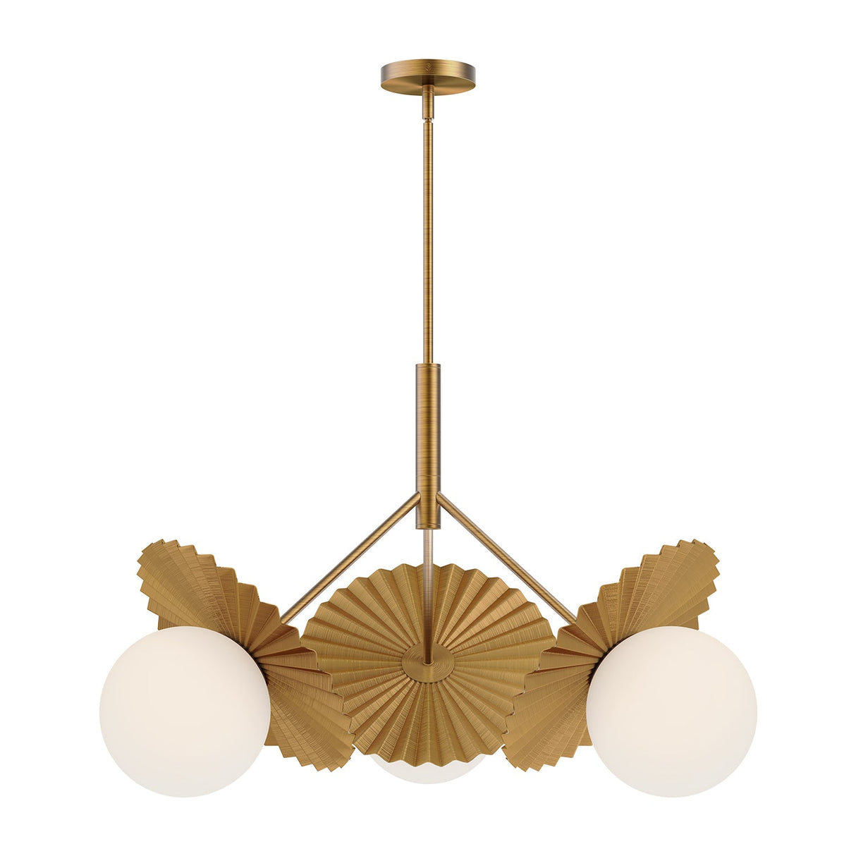 Alora Mood Plume 34-in Chandelier