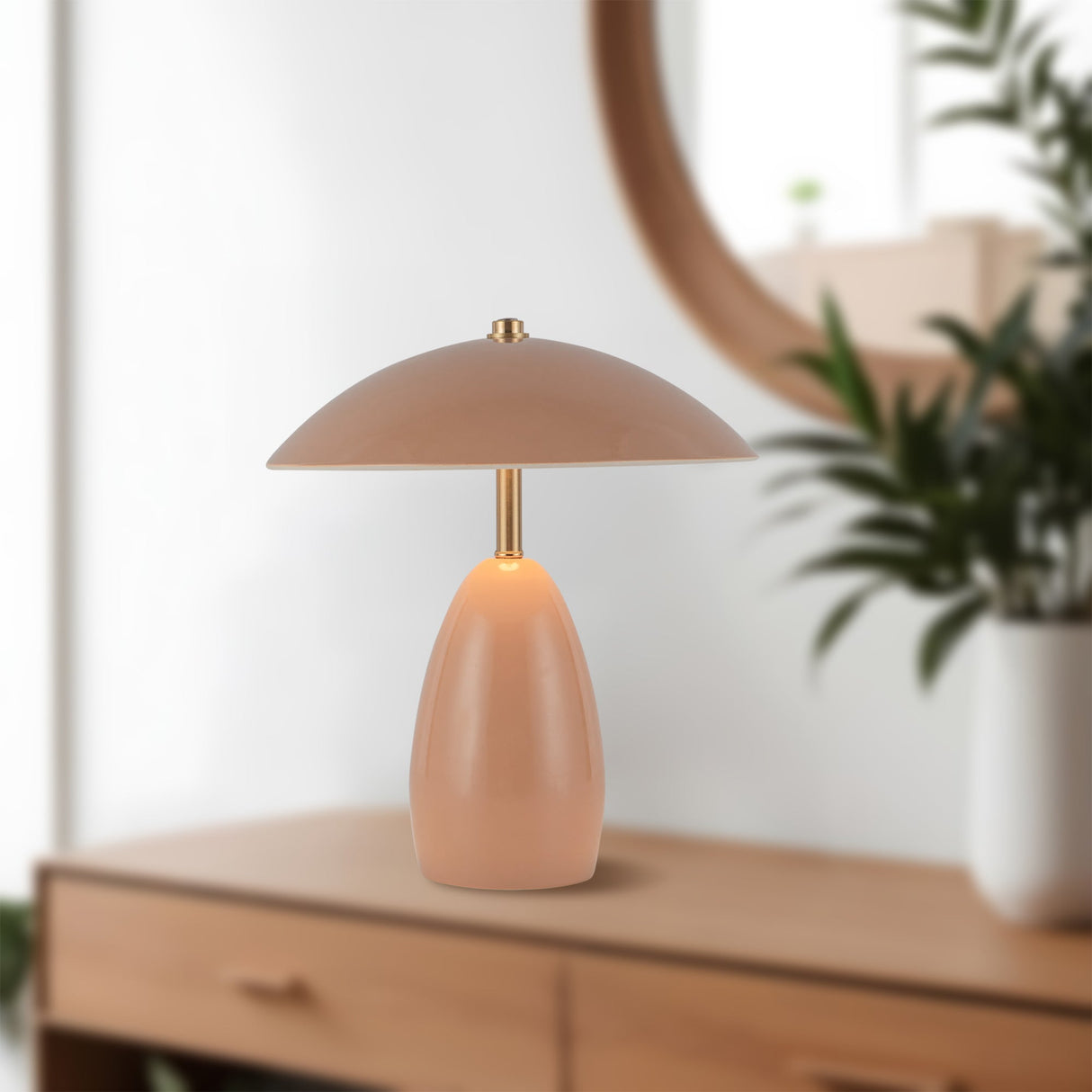 Alora Mood Poppy 9-in Table Lamp
