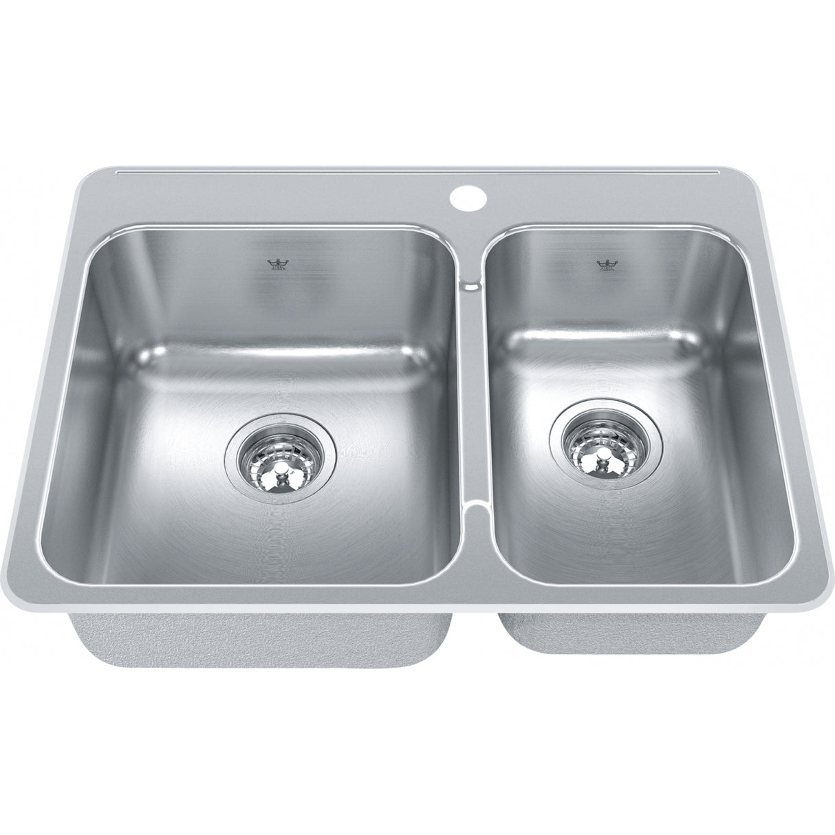 Steel Queen Drop In Sink QCLA2027L-8-1