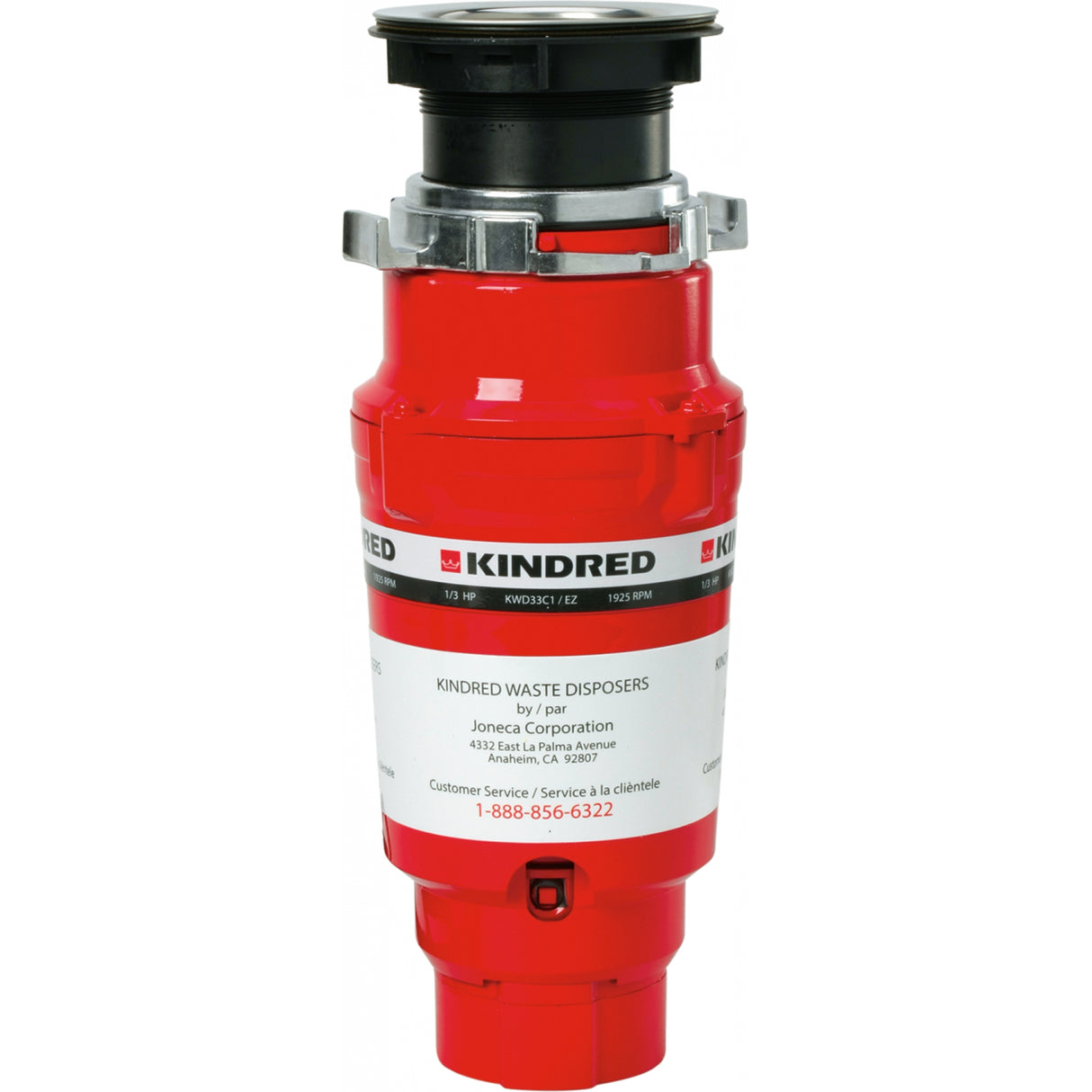 1/3 HP Food Waste Disposer