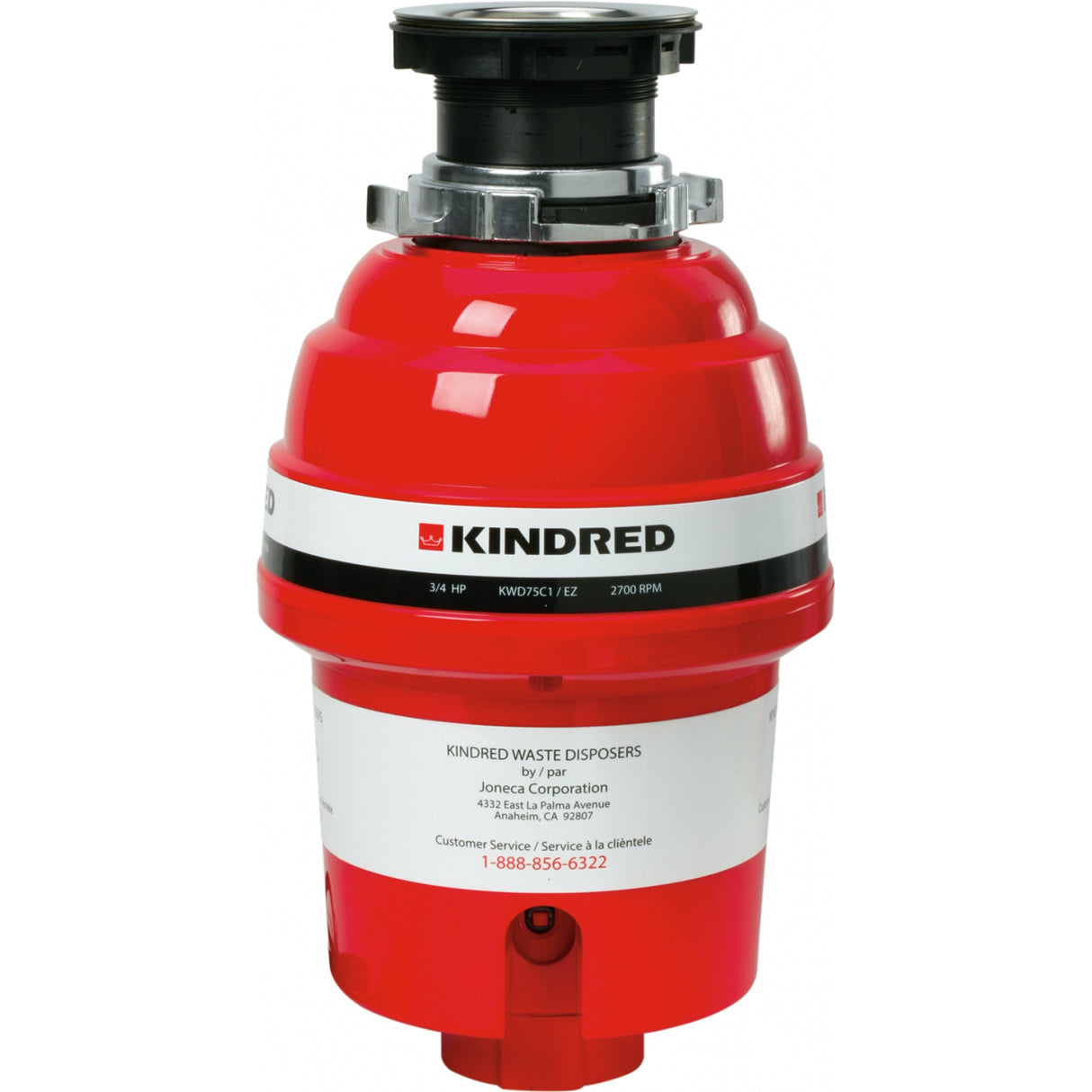 3/4 HP Food Waste Disposer