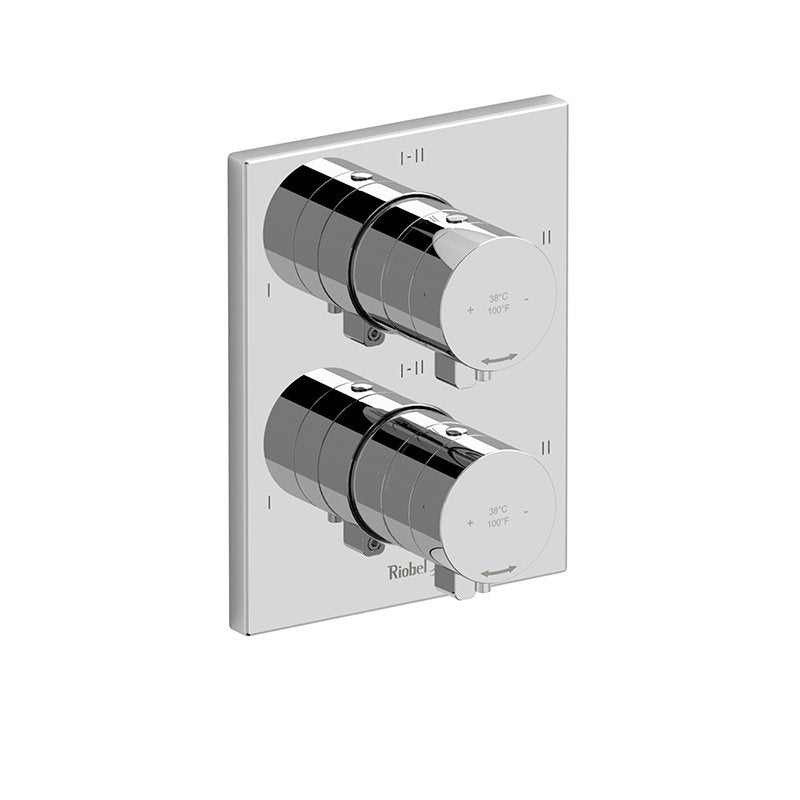 Paradox 4-way Type T/P (thermostatic/pressure balance) coaxial valve trim