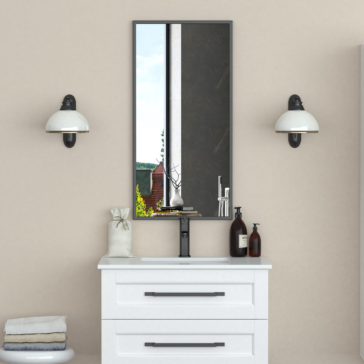 Parma Black 18x36