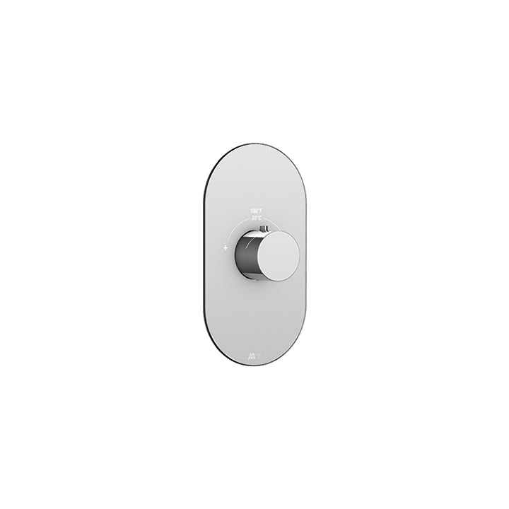 Aquabrass Turbo Thermostatic Shower Valve Trim T12000 Gold - image 1