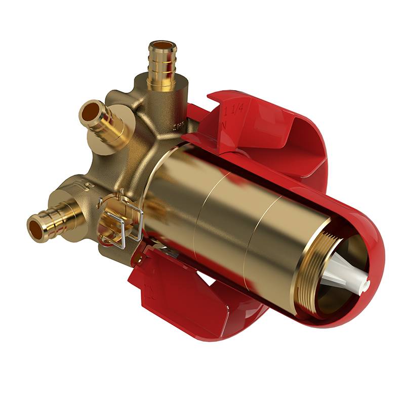 Rough Valve/trim 3-way Type T/p (Thermostatic/pressure Balance) Coaxial Valve Rough