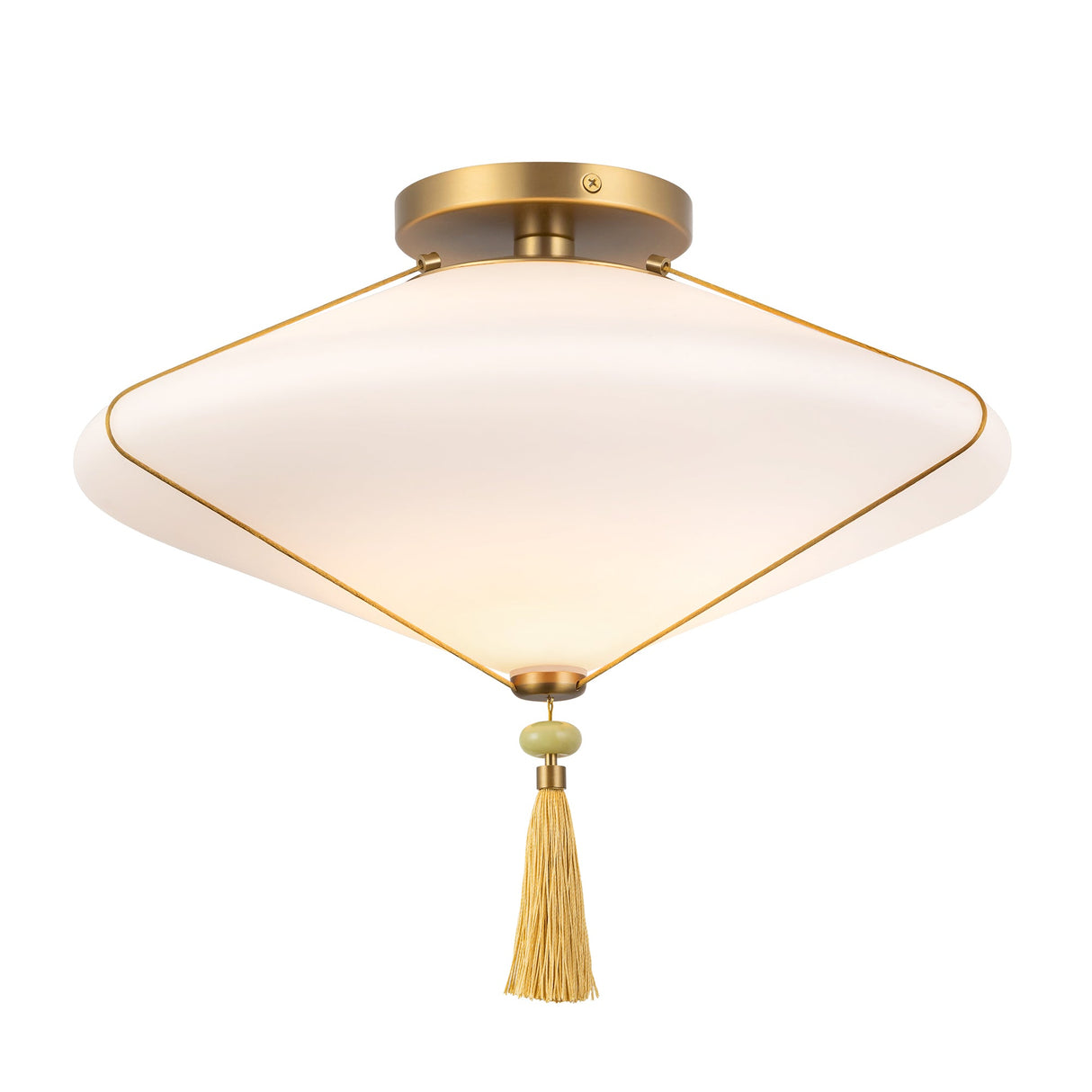 Alora Mood Reeve 15-in Semi-Flush Mount