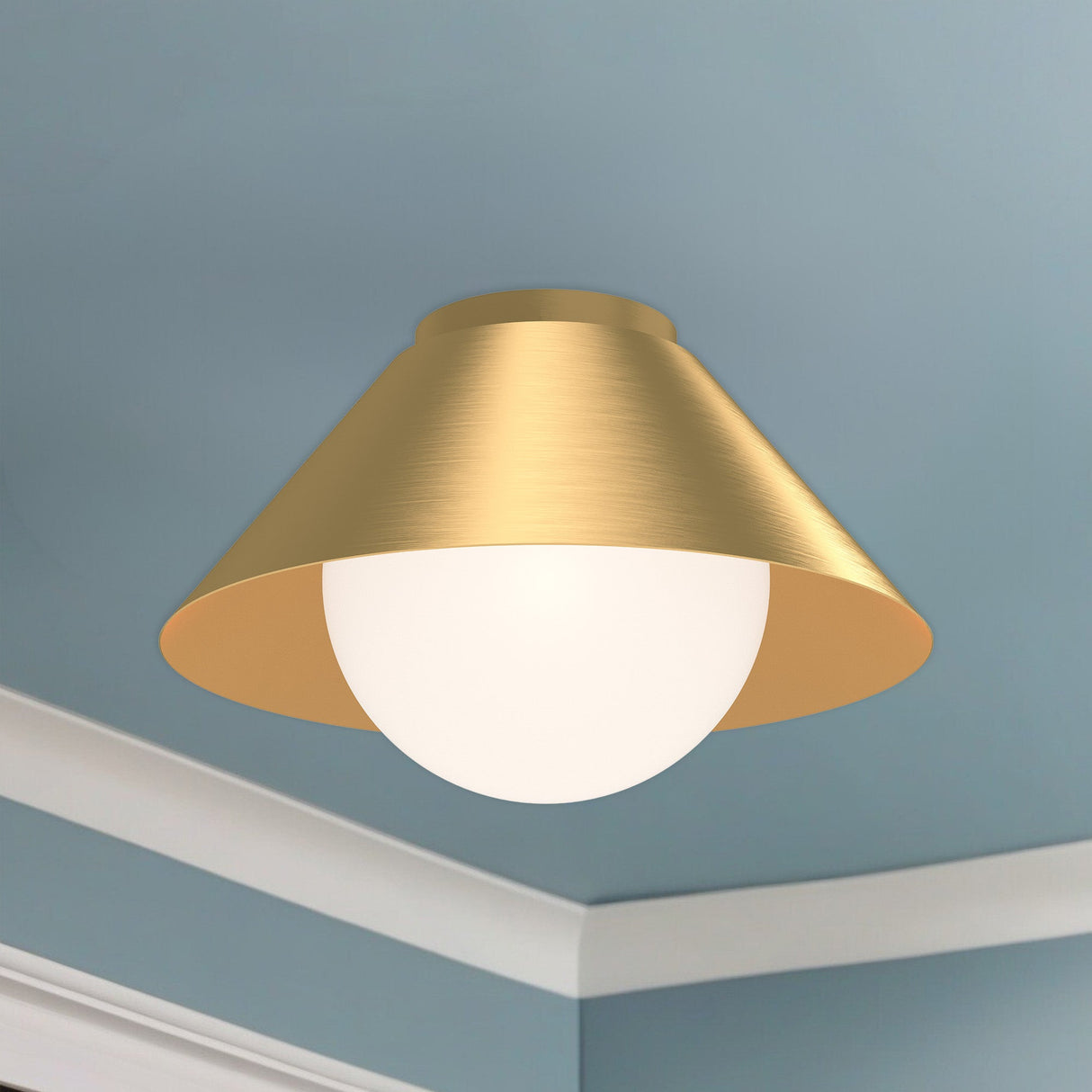Alora Mood Remy 14-in Flush Mount