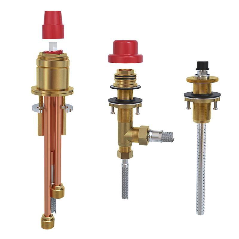 Rough Valve/trim 3-piece Deck-mount Tub Filler Rough