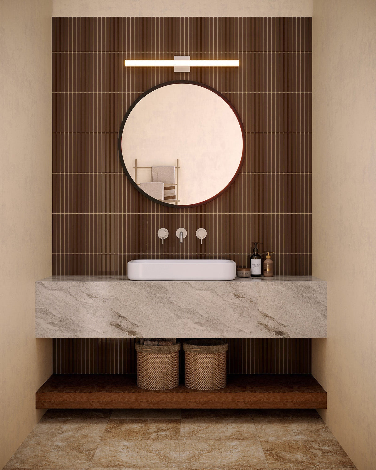 Kuzco Vibe Rico 30-in Wall/Vanity Light